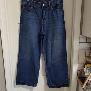 Old Navy Women's Blue Wide Leg Jeans